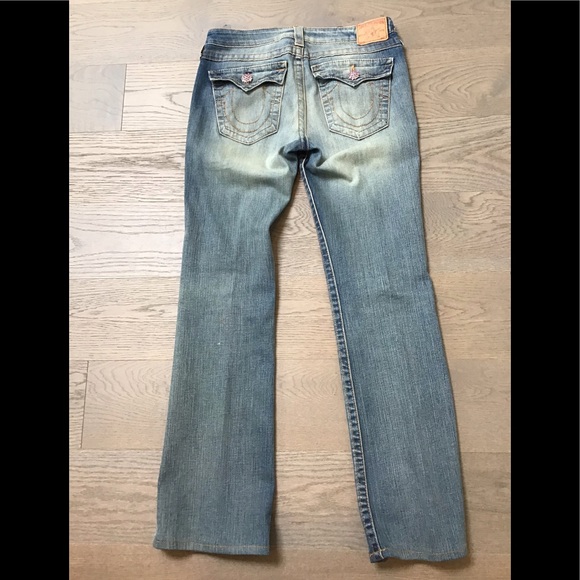 Women’s True Religion mid-rise boot cut jeans - Picture 2 of 4